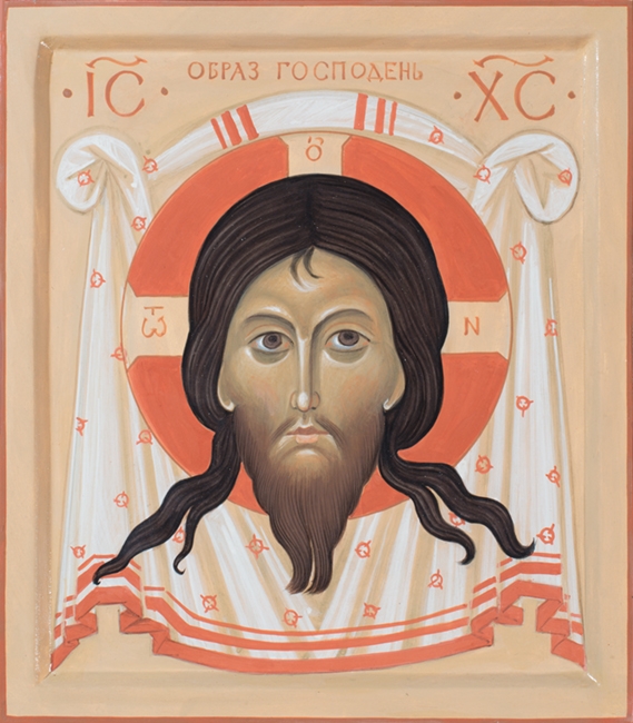 Icon of Holy Mandylion (Image of Christ Not Made by Human Hand), Veronica's Veil