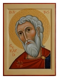 Icon of blessed Gerard, the founder of Maltese Order