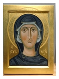 Icon Of Saint Sylvia