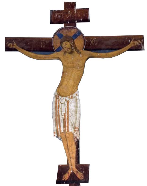 Image of Crucifixion - model for Icon Painting Workshop
