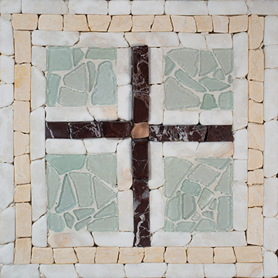 Mosaic detail for iconostasis